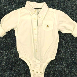 Baby Gap Oxford Button-Up Onesie